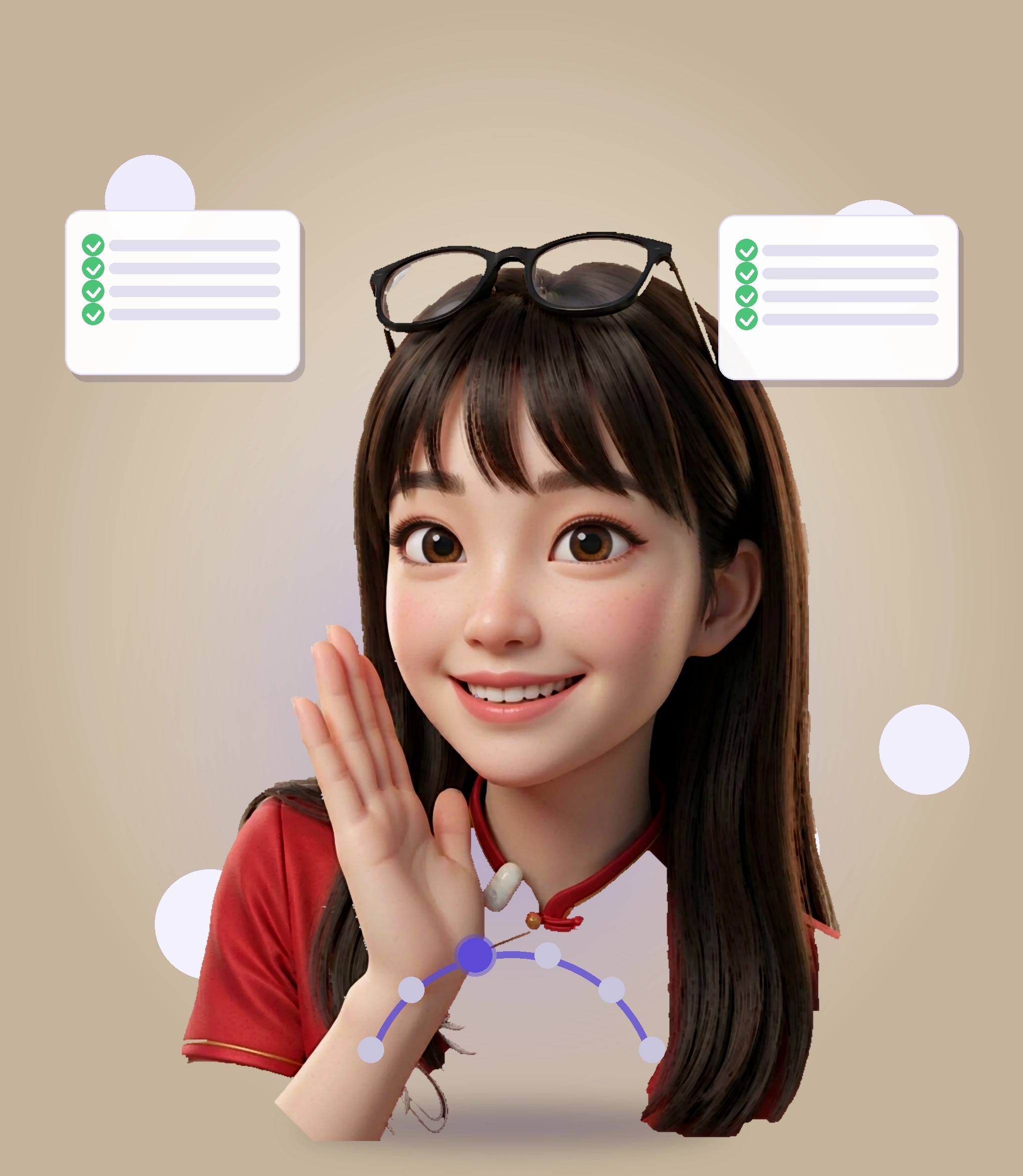 Level test illustration